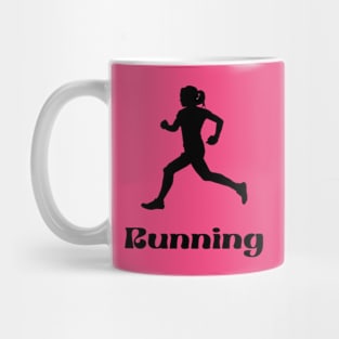 Women Running for Fitness Mug